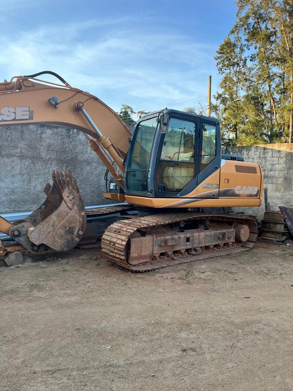 Escavadeira CASE - Copia